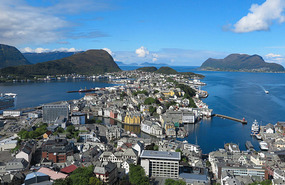 Alesund and islands