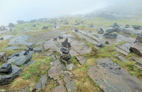 Near the lookout