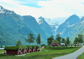 Many huts like this around