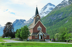 New church in Olden