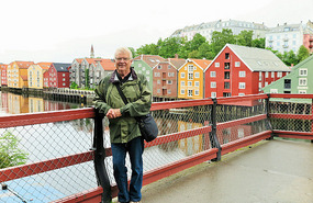 Bob on Old Town Bridge