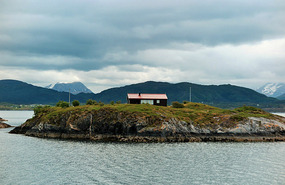 Island by the bridges