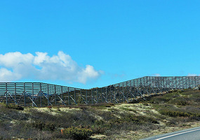 Maybe a reindeer fence?
