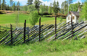 This type of fence here