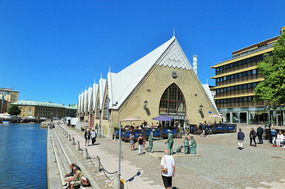 Fish market - looks like a church