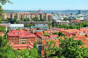 Gothenburg from fortress