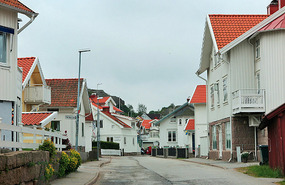 Houses in Bovallstrand