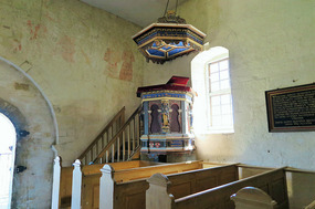 Inside of old church