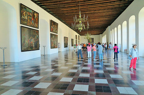 Ball room in Kronborg Slott