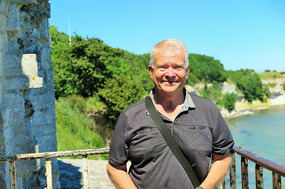 Bob at the cliffs