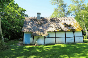 Old fisherman's hut at Hojerup