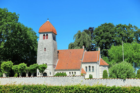 The new church at Hojerup