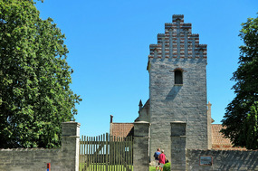 The old church at Hojerup