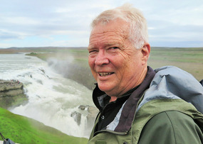 At Gullfoss Waterfall