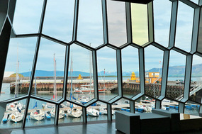 Love the look of these glass panels