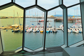 The view through glass