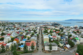 View from the top of Hallgrimskirkja