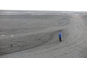 Flood plain below Katla volcano