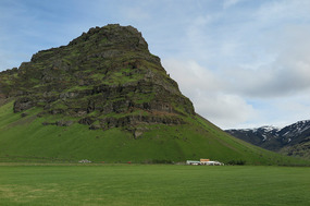 Mountain beside Porvaldseyri Farm 