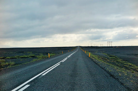 Gravel to the right, gravel to the left