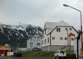 French part of Reyðarfjörður