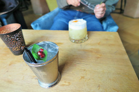 Happy hour cocktail