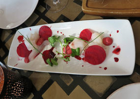 Ocean perch, beetroot etc