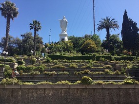 14 statue  - the Virgin Mary, keeping an eye 