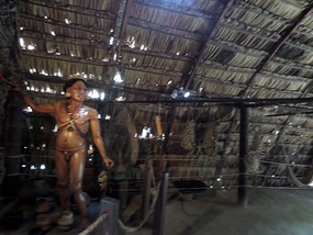 Run naked and tie penis up with string!