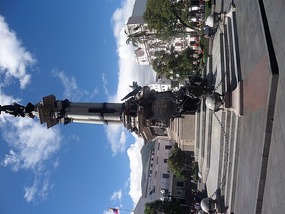 statue on the main square