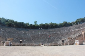 Epidaure depuis la scène