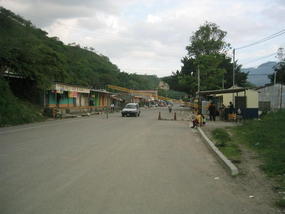 Border between El Salvador and Honduras