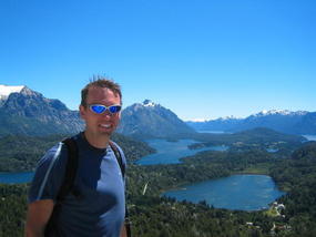 01  Me and the scenery around Bariloche