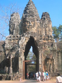 .01  Entry gate to Angkor Thom