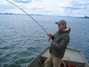 Fishing on Lake Tik-Chik