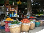 A few chillies for sale