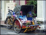 Tricycle rickshaw