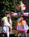 don't be scared of the scary clown!