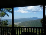 the valley from our cottage