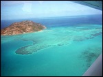 the island and reef