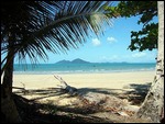 Mission Beach, looking out to Dunk Island