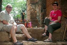Amongst more temples