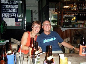 Tony & Jen at Save House