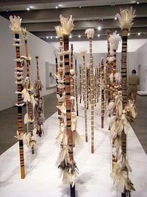 Aboriginal Morning Star Poles