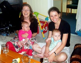Rosa, Bea, Clara and Kristof