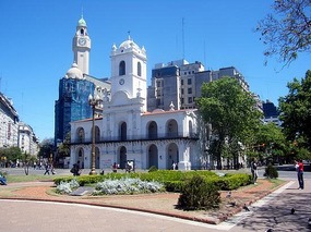 Cabildo, seat of government 1580 - 1821