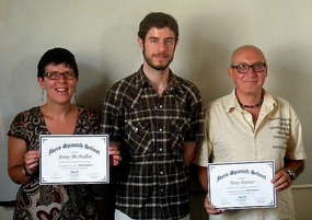 Jen, Leandro (teacher) & Tony