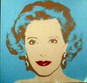 Amalia Lacroze de Fortabat by Andy Warhol