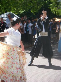 Gaucho dancing