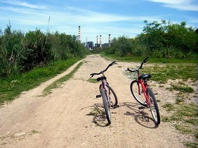 Did you hear something fall off my bike?